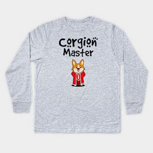 Corgion Master Kids Long Sleeve T-Shirt